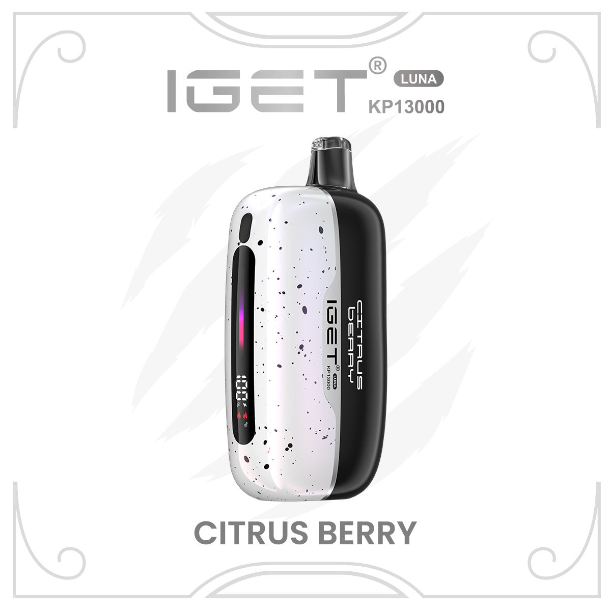 iGET Luna KP13000 Kit - Citrus Berry - Vapoureyes