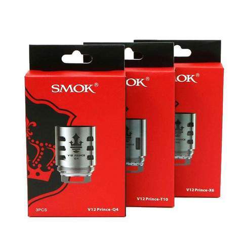 SMOK - V12 Prince Tank Replacement Coils (3 Pack) - Vapoureyes NZ