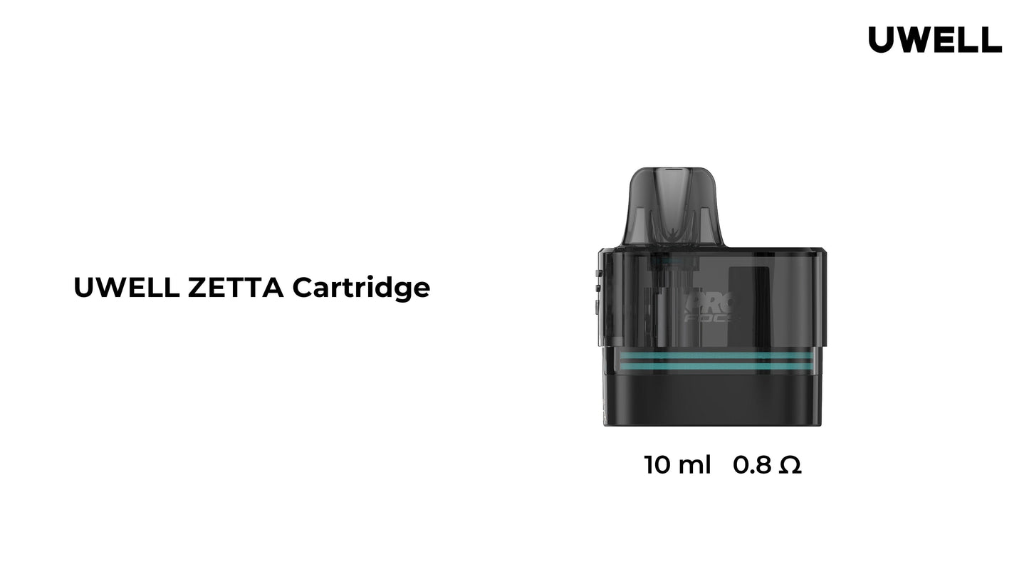 Uwell - Zetta Replacement Pods (2 Pack) - Vapoureyes