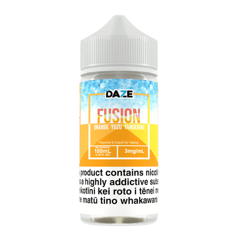 7DAZE Fusion Iced - Orange Yuzu Tangerine - Vapoureyes