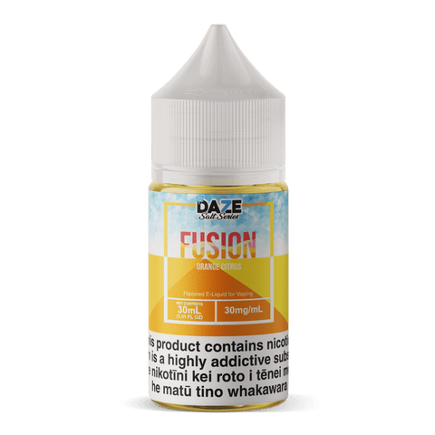 7DAZE Fusion Iced Salts - Orange Citrus - Vapoureyes