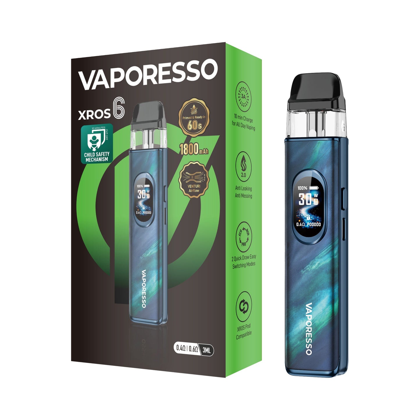 Vaporesso - Xros 6 Starter Kit - Vapoureyes