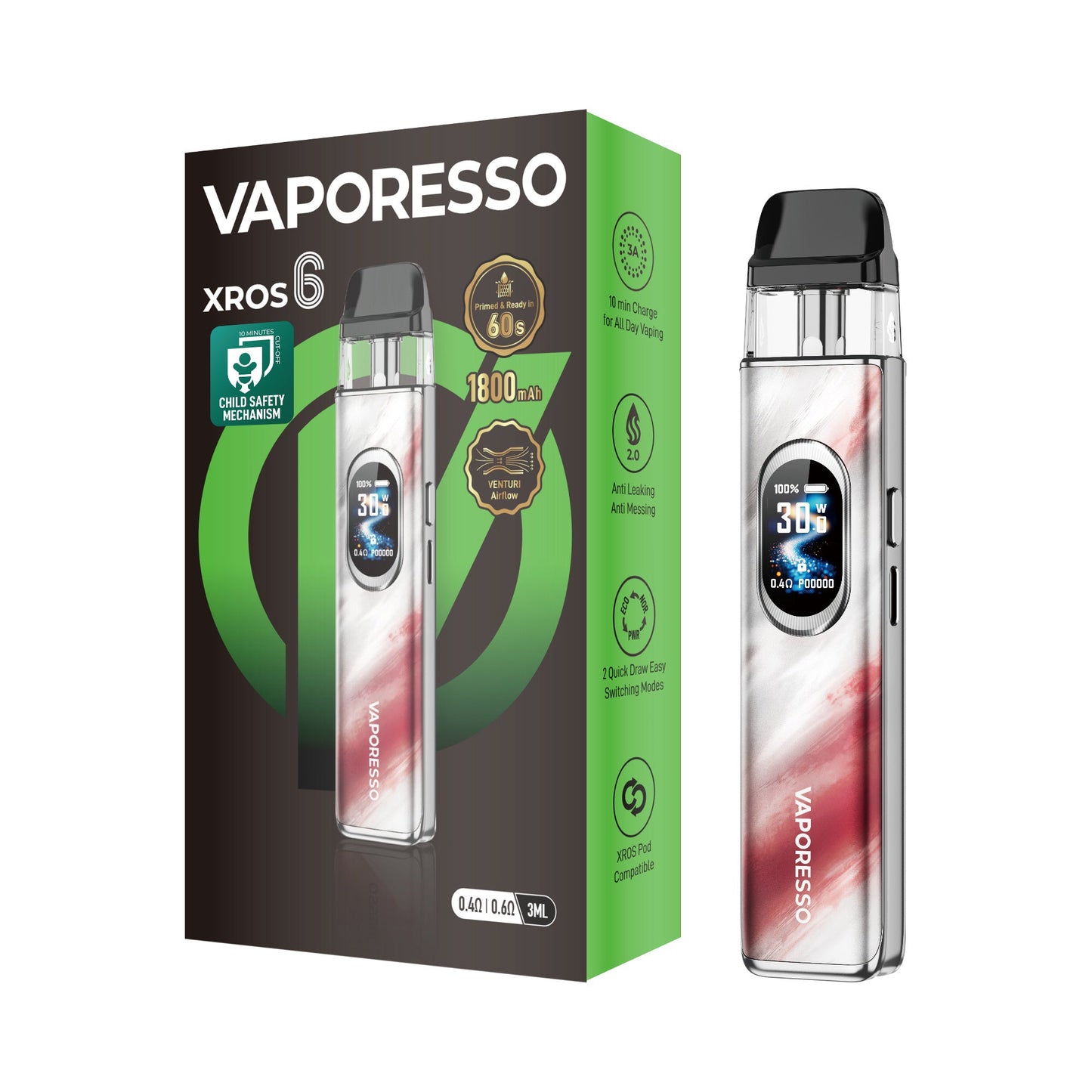 Vaporesso - Xros 6 Starter Kit - Vapoureyes
