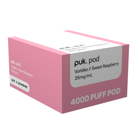 Vorteke - puk. Pod Carton - Sweet Raspberry