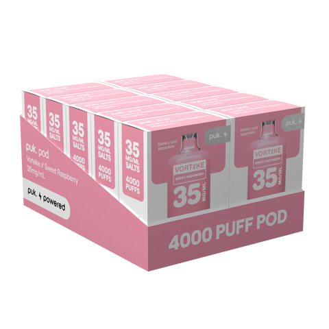 Vorteke - puk. Pod Carton - Sweet Raspberry