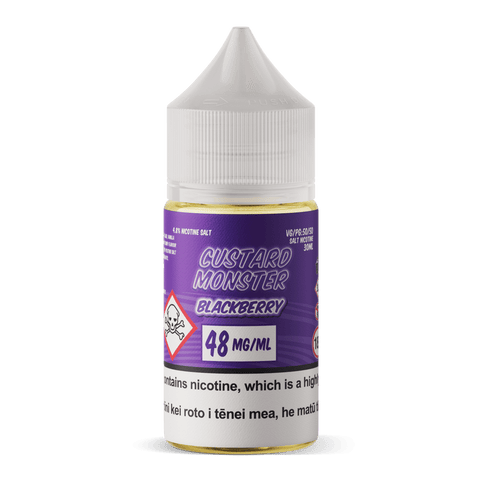 Custard Monster Salt - Blackberry - Vapoureyes