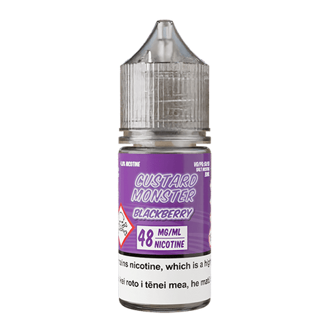 Custard Monster Salt - Blackberry - Vapoureyes