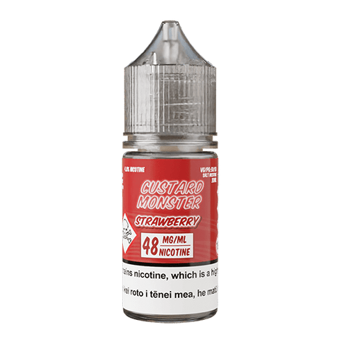 Custard Monster Salt - Strawberry - Vapoureyes