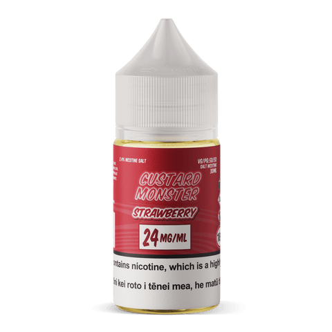 Custard Monster Salt - Strawberry - Vapoureyes