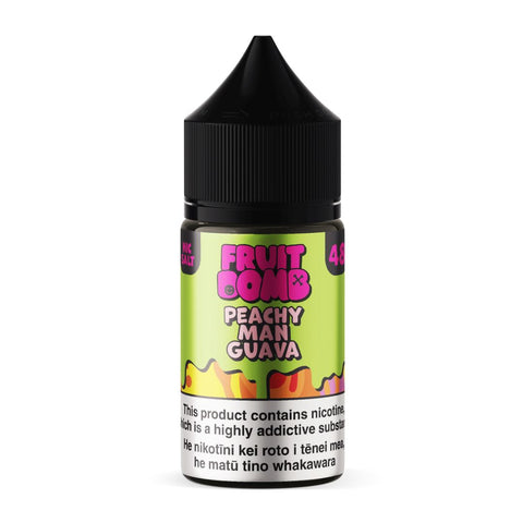 Fruit Bomb Salts - Peachy Man Guava - Vapoureyes