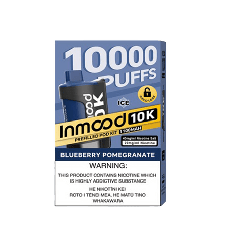 Inmood 10K Prefilled Pod Kit - Blueberry Pomegranate - Vapoureyes