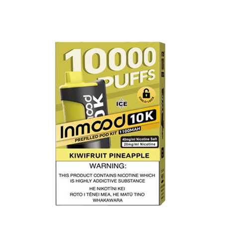 Inmood 10K Prefilled Pod Kit - Kiwifruit Pineapple - Vapoureyes