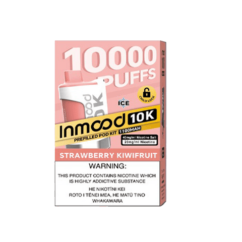 Inmood 10K Prefilled Pod Kit - Strawberry Kiwifruit - Vapoureyes