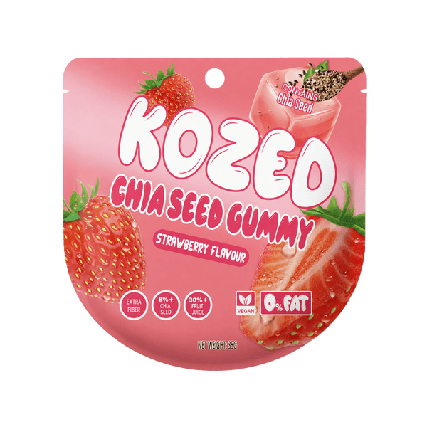 KOZED - Chia Seed Gummy - Strawberry - Vapoureyes