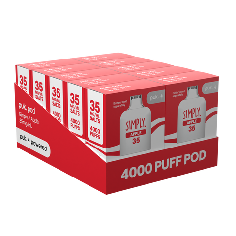 Simply - puk. Pod Carton - Apple