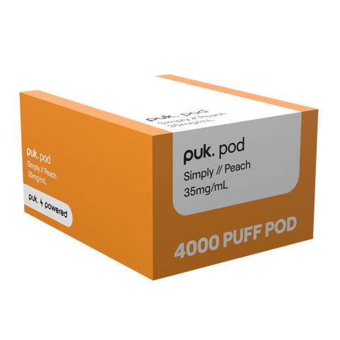 Simply - puk. Pod Carton - Peach