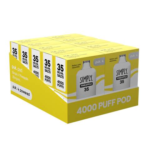 Simply - puk. Pod Carton - Pineapple