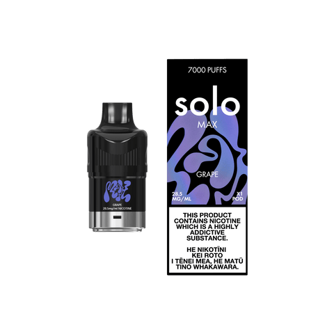 solo MAX Pod - Grape - Vapoureyes