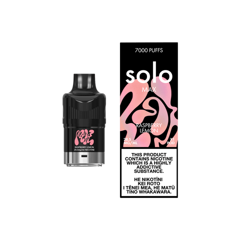 solo MAX Pod - Raspberry Lemon - Vapoureyes