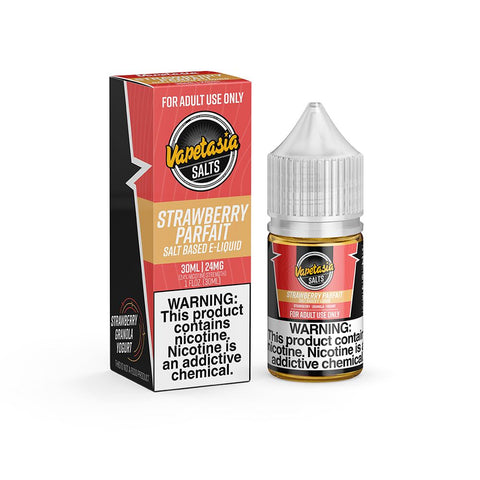 Vapetasia Parfait Salts - Strawberry - Vapoureyes