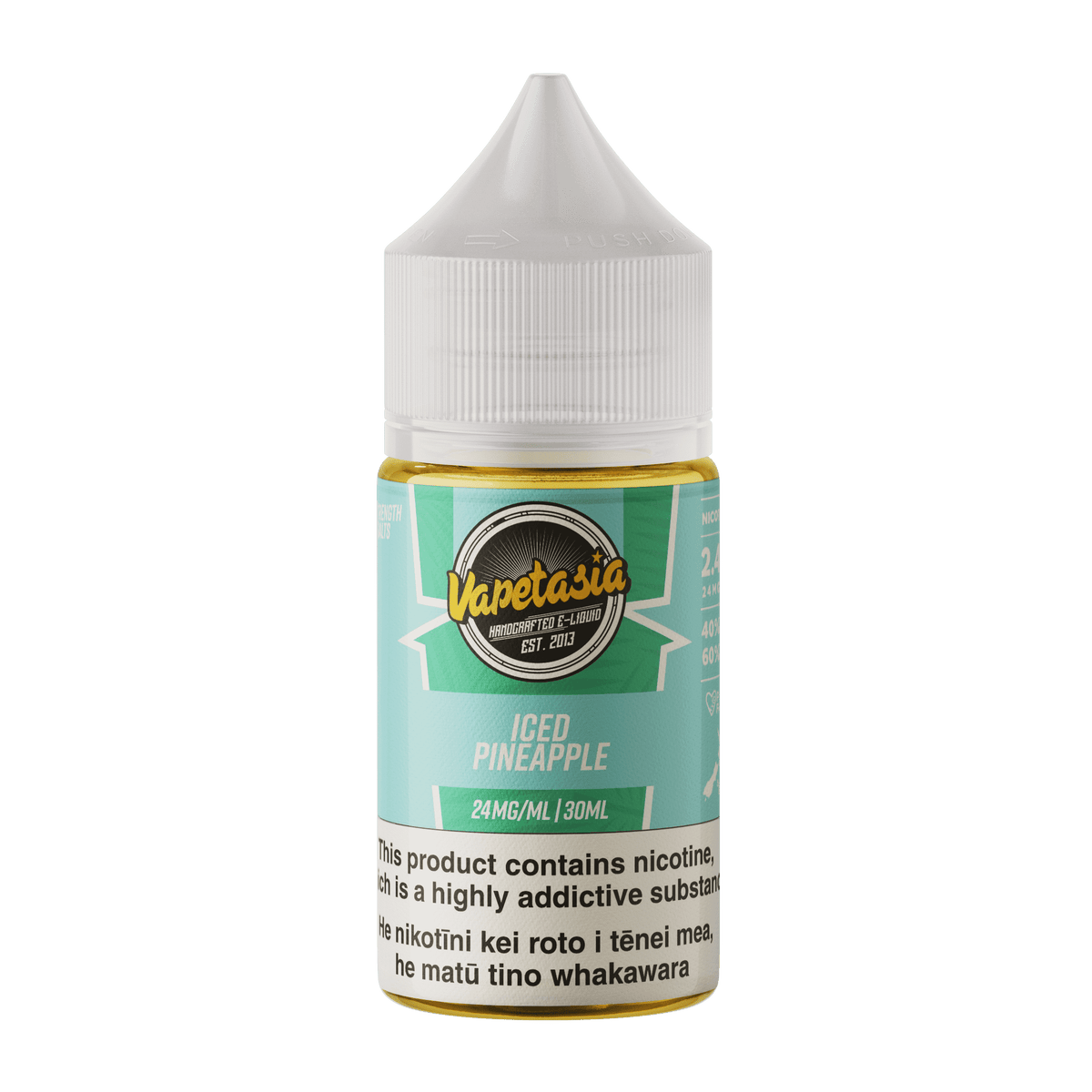 Vapetasia Iced Salts - Pineapple - Vapoureyes NZ