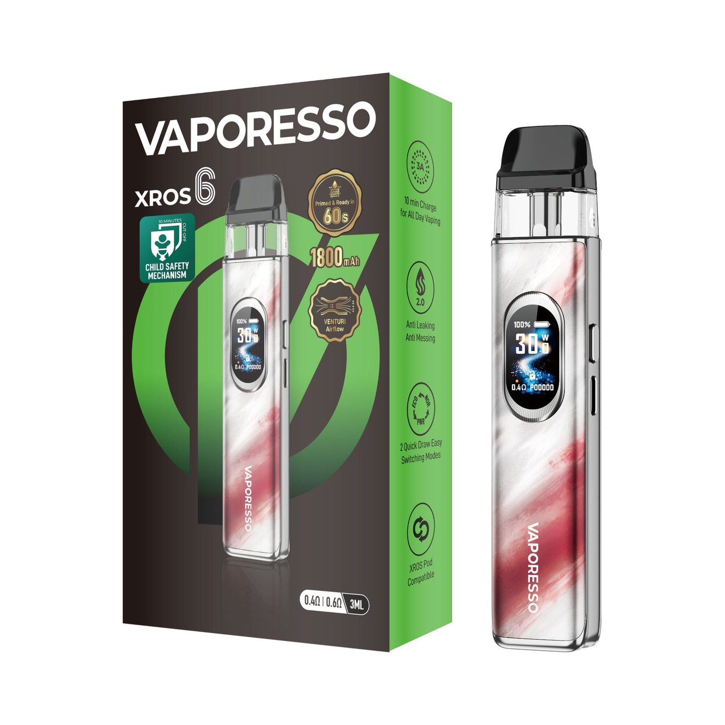 Vaporesso - Xros 6 Starter Kit - Vapoureyes